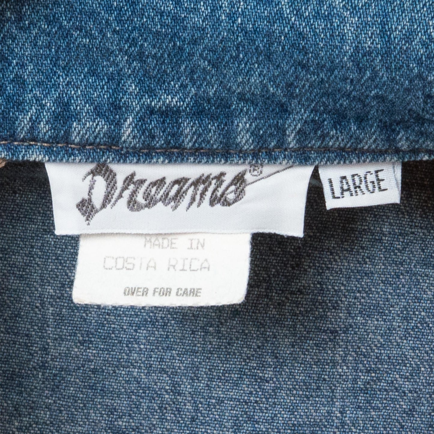 Vintage 80s Denim Coverall Jumpsuit - Medium to Large | Dreams Blue Jean Grunge Workwear Boiler Suit