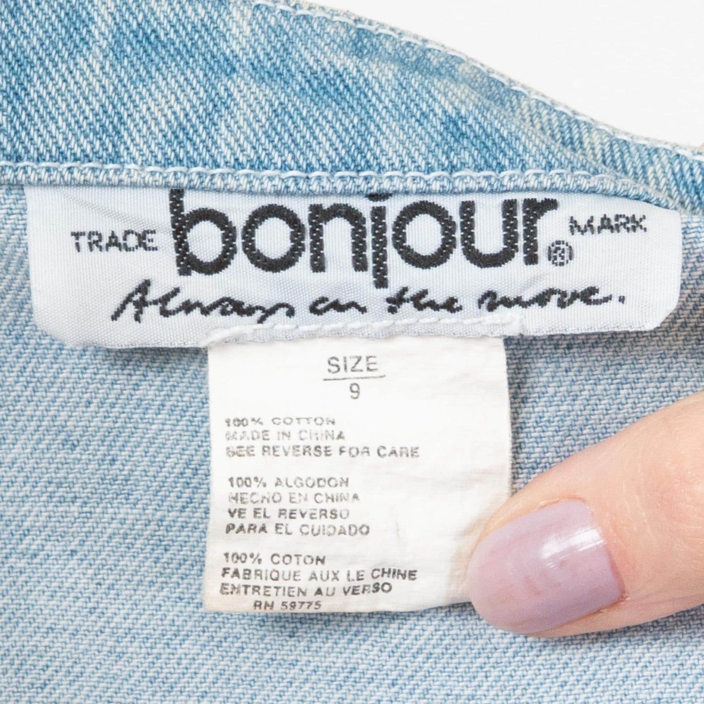 Vintage 90s Denim & Plaid Crop Top Vest - Medium | Grunge Sleeveless Cropped Shirt