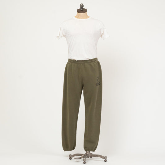 Vintage 90s USMC Jogger Sweatpants - Large | United States Marine Corps Army Green Track Pants