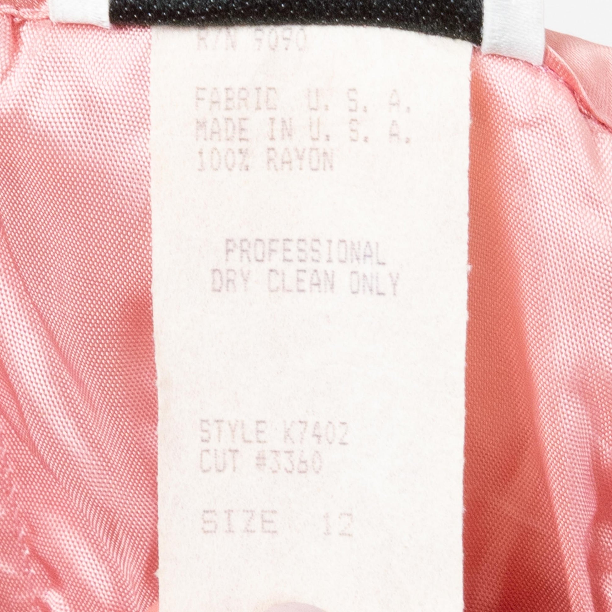 Vintage 80s Bubblegum Pink Strapless Popcorn Party Dress - Large | Smocked Bodice High-Low Midi Prom Dress