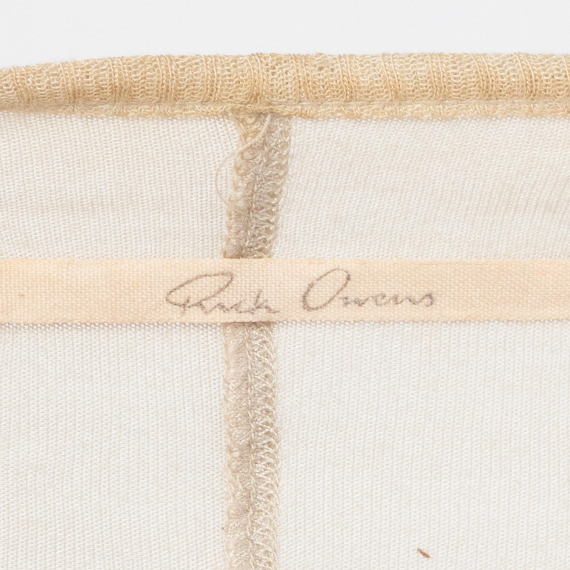 Rick Owens Citroen SS04 Asymmetric Draped Cardigan - Medium | Y2K Designer Leather Sleeve Wrap Top