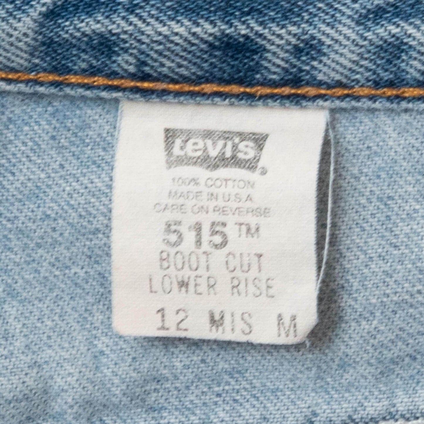 Vintage 90s Levi's 515 Mid Rise Bootcut Jeans - Medium | Levis Light Wash Denim Baggy Jeans