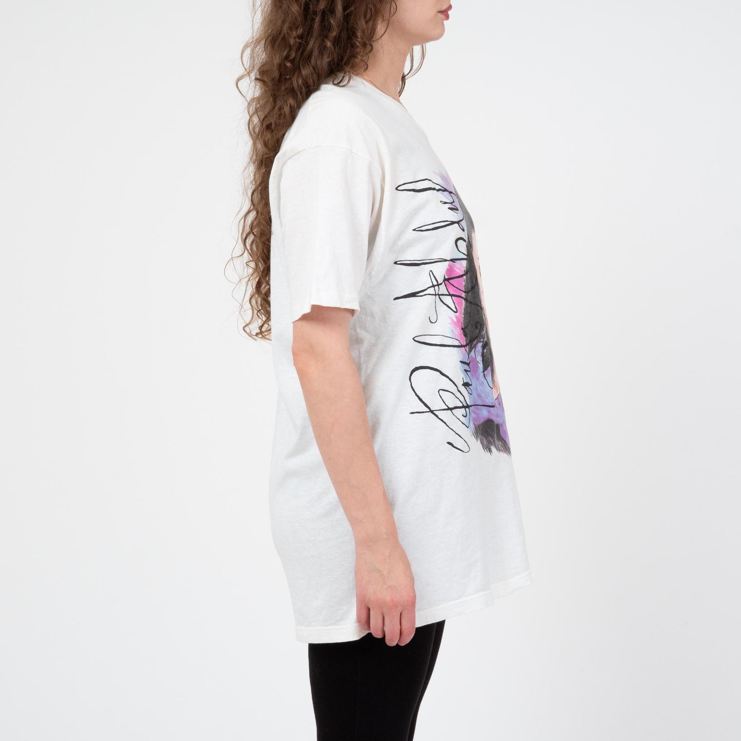 Vintage 90s Paula Abdul Under My Spell Tour T Shirt - Extra Large | White Graphic Pop Music Tee