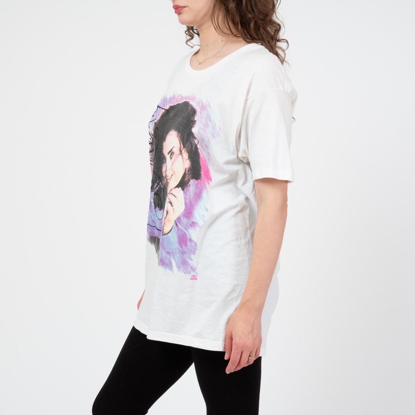 Vintage 90s Paula Abdul Under My Spell Tour T Shirt - Extra Large | White Graphic Pop Music Tee
