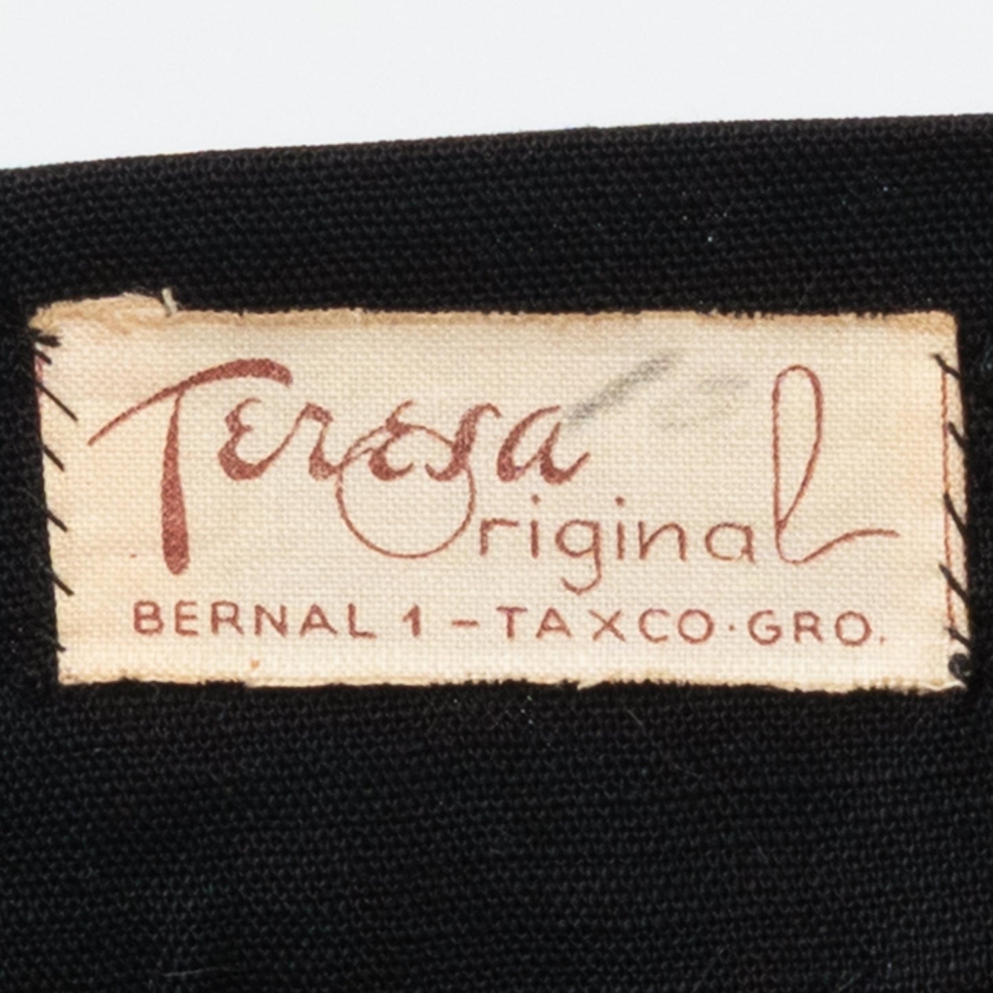 Vintage 50s Mexican Black Sequin Midi Skirt - Extra Small, 24" Waist | 1950s Teresa Taxco High Waisted Wrap Swing Skirt
