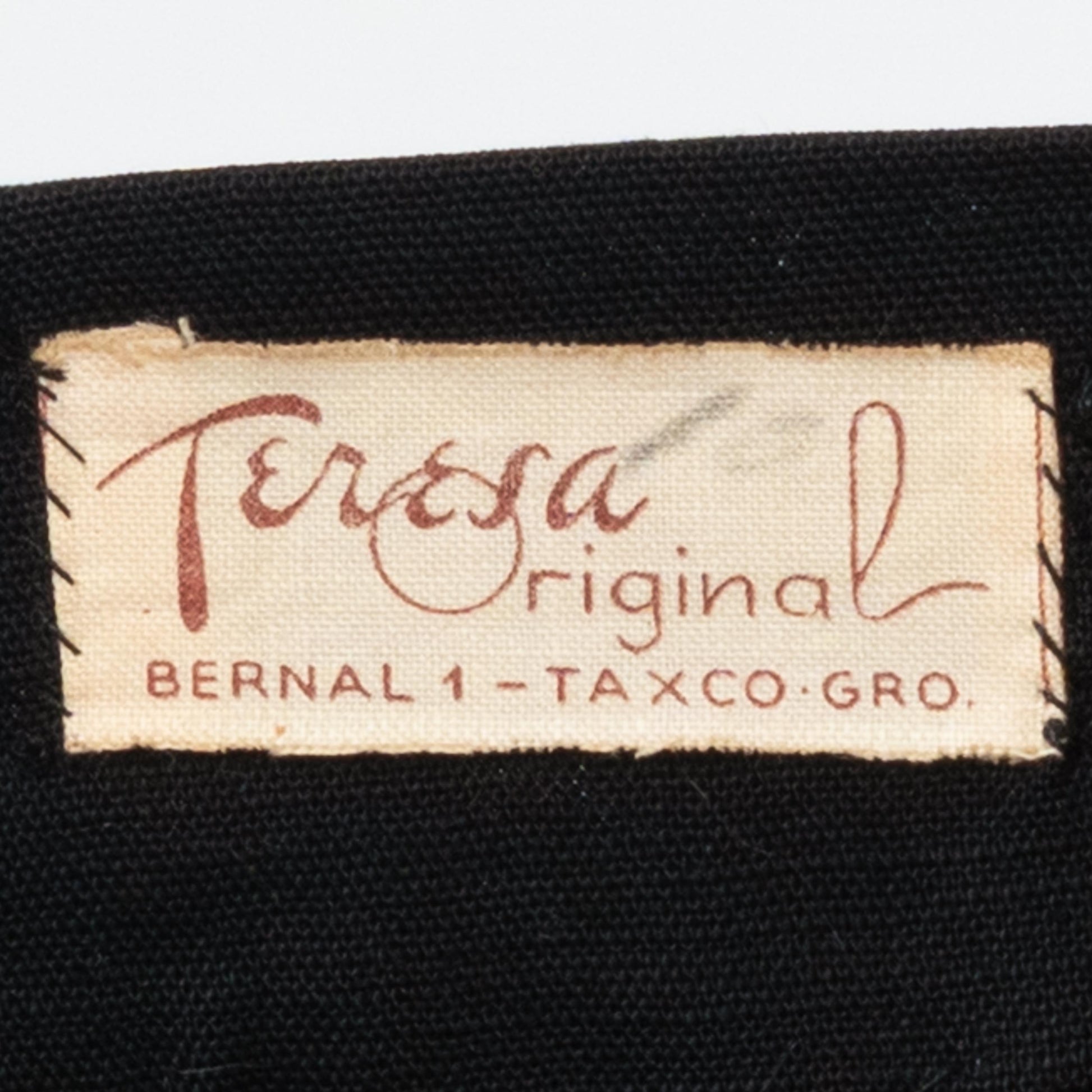 Vintage 50s Mexican Black Sequin Midi Skirt - Extra Small, 24" Waist | 1950s Teresa Taxco High Waisted Wrap Swing Skirt