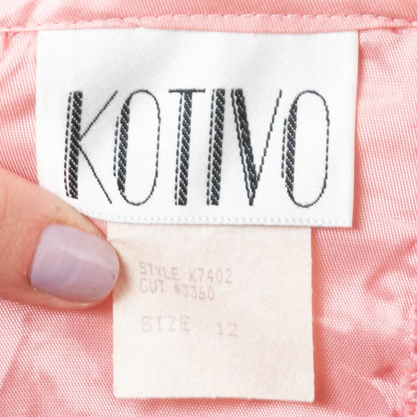 Vintage 80s Bubblegum Pink Strapless Popcorn Party Dress - Large | Smocked Bodice High-Low Midi Prom Dress