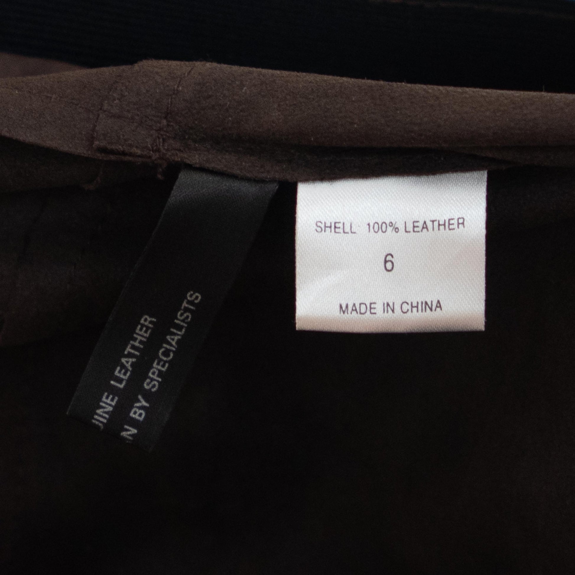 Vintage Y2K Elie Tahari Brown Suede Strapless Mini Dress - Size 6 | Espresso Leather Party Dress