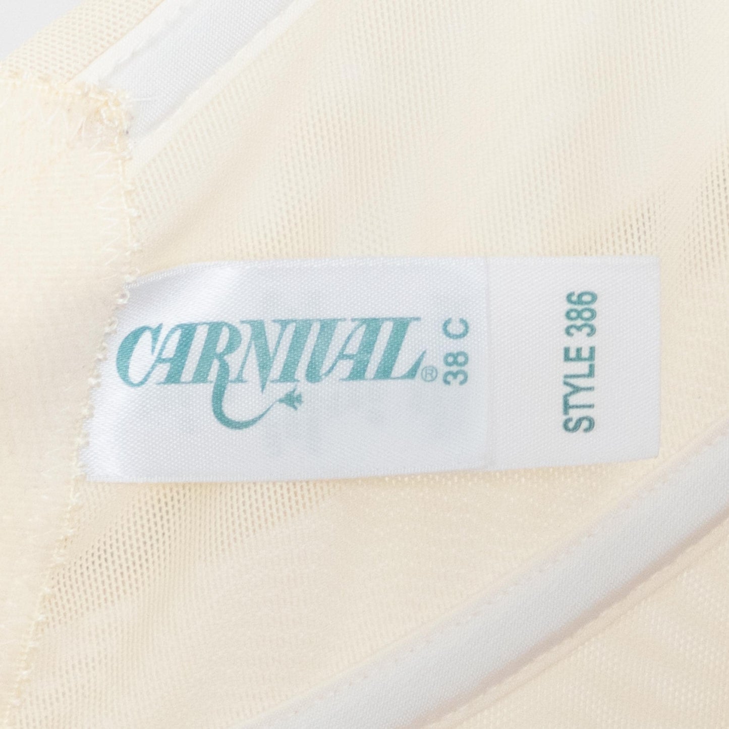 Vintage 80s Ivory Satin & Lace Zip Up Bustier - 38C | Lingerie Longline Garter Corset Top
