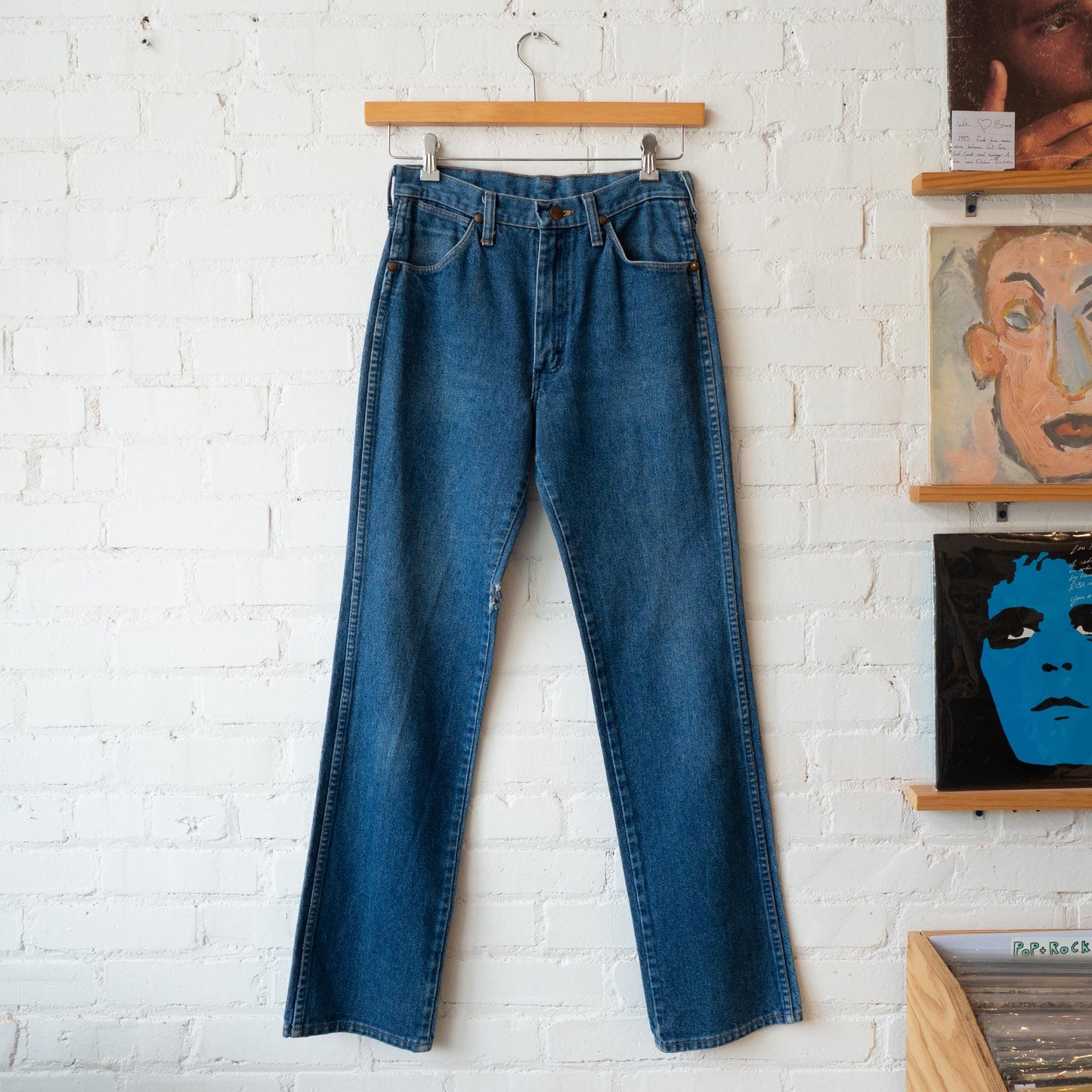 Vintage 70s Wrangler Slim Fit Jeans - 28x32