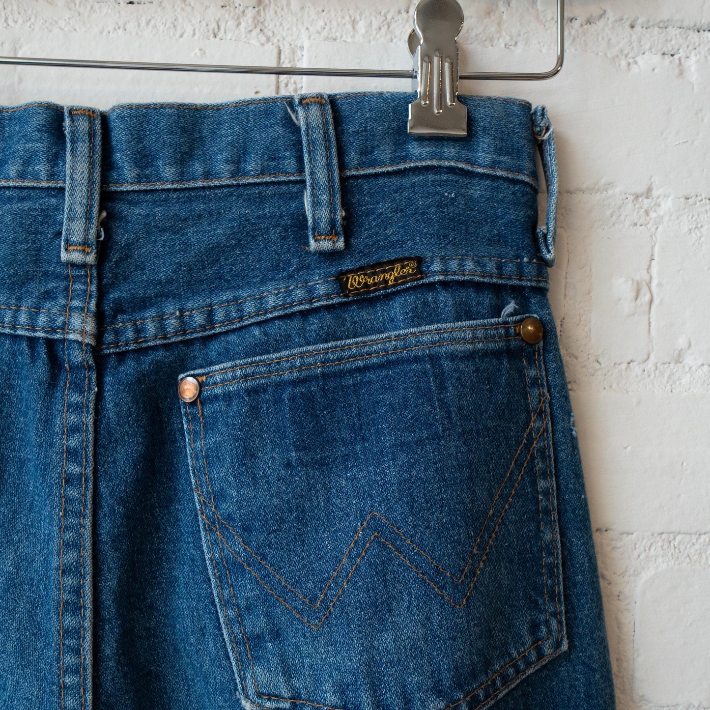 Vintage 70s Wrangler Slim Fit Jeans - 28x32