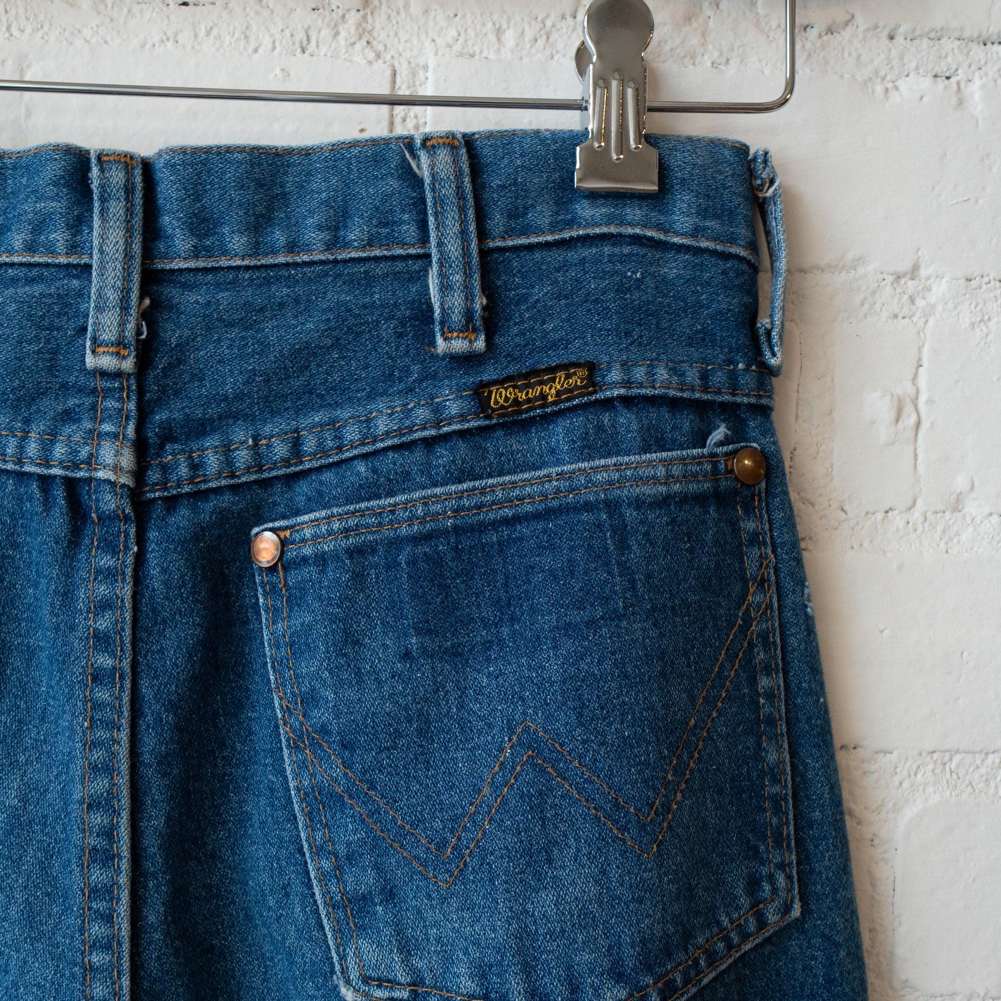 Vintage 70s Wrangler Slim Fit Jeans - 28x32