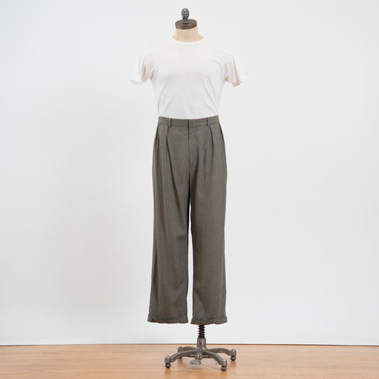 Vintage 80s 90s Ralph Lauren Houndstooth Trousers - 38x30 