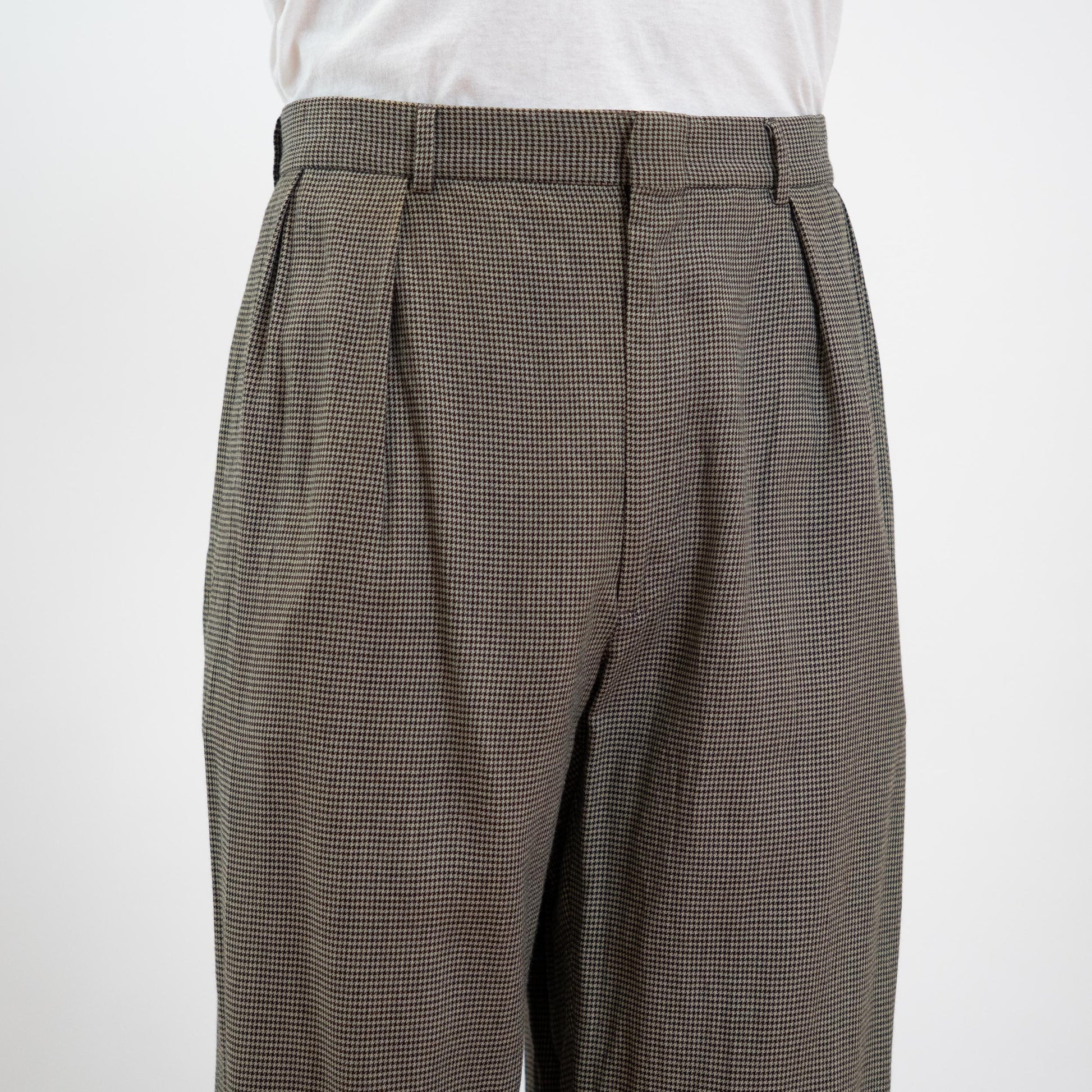 Vintage 80s 90s Ralph Lauren Houndstooth Trousers - 38x30 