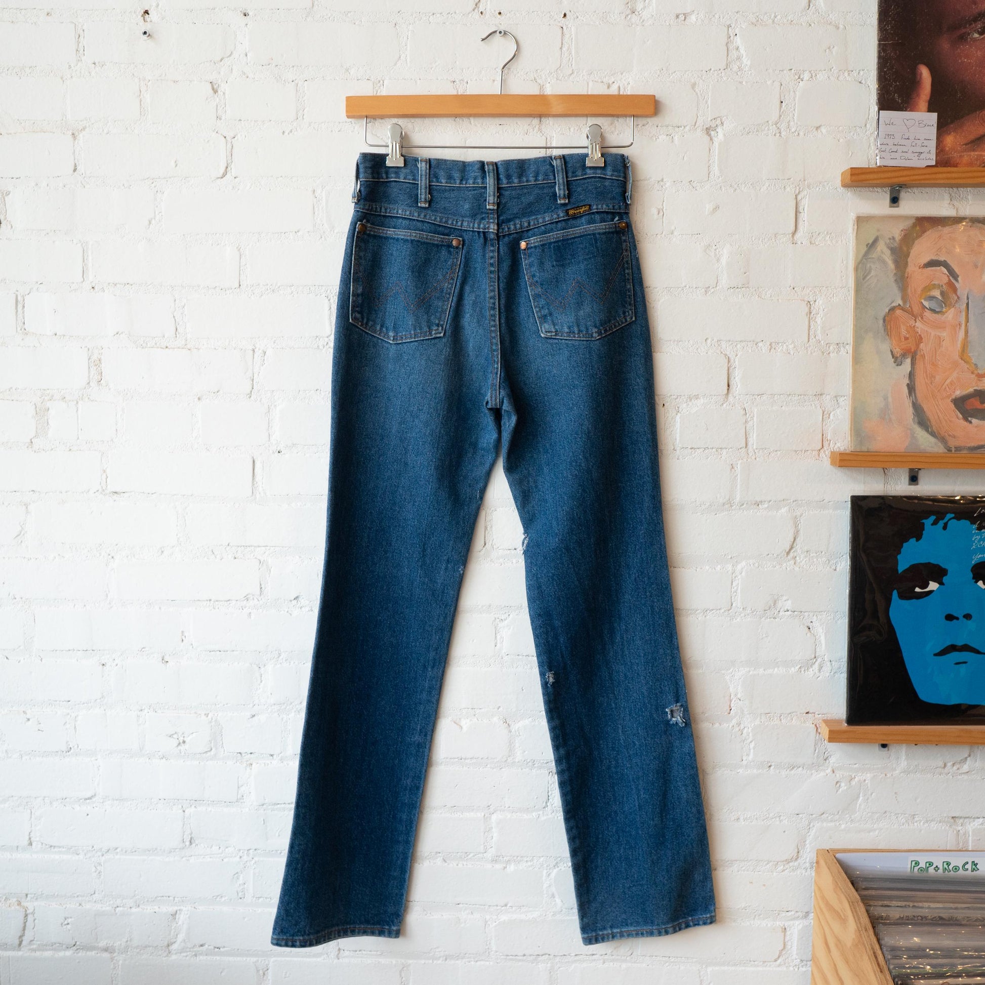 Vintage 70s Wrangler Slim Fit Jeans - 28x32