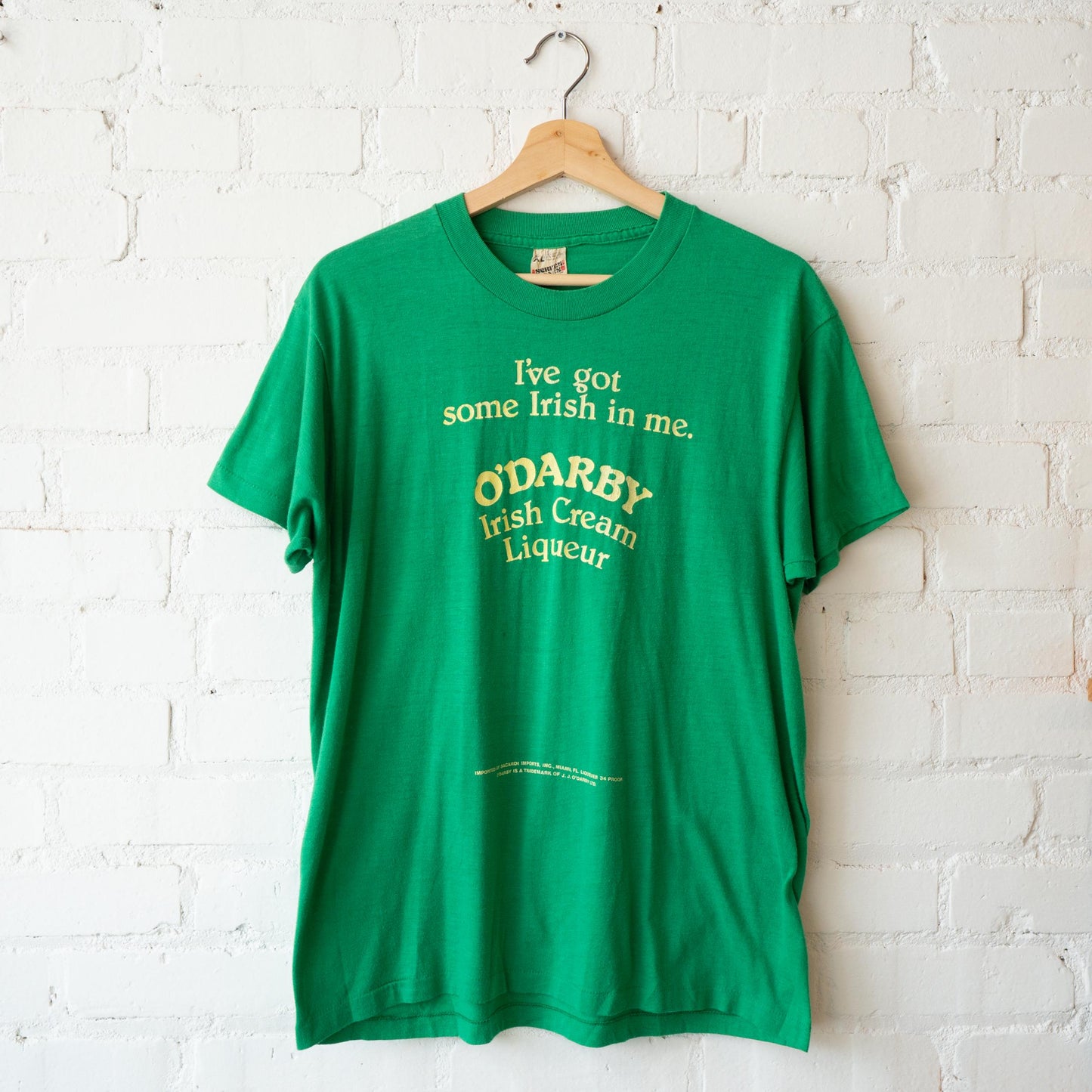 Vintage 90s O'Darby Irish Cream Liqueur T Shirt - Large