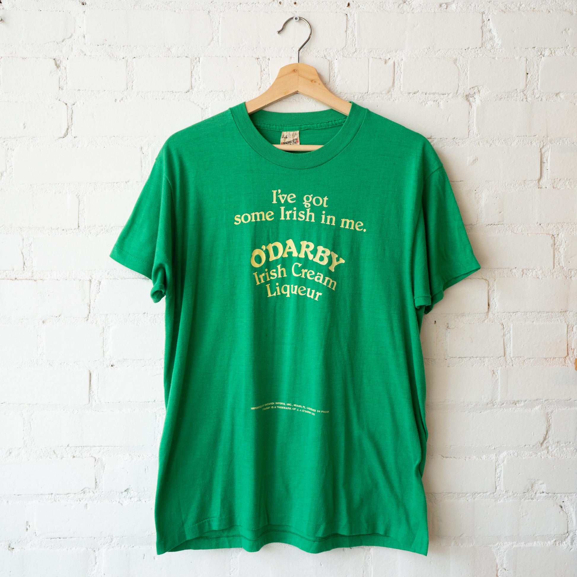 Vintage 90s O'Darby Irish Cream Liqueur T Shirt - Large