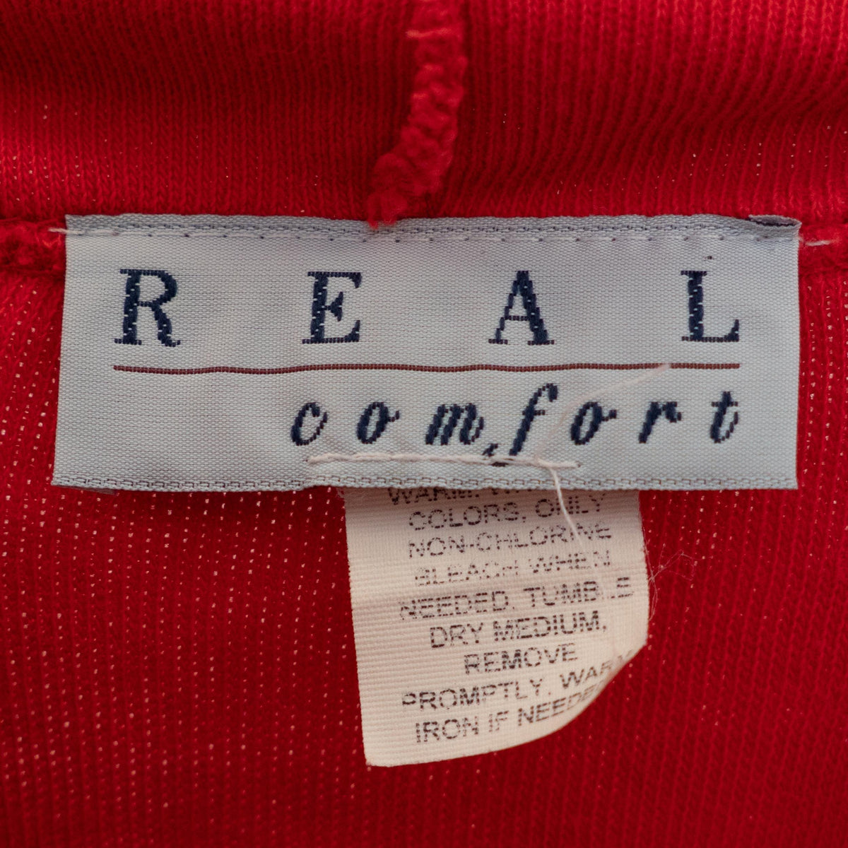 Vintage 90s Red Cowl Neck Sweatshirt Top - Large | Slouchy Sleeveless Tank Top