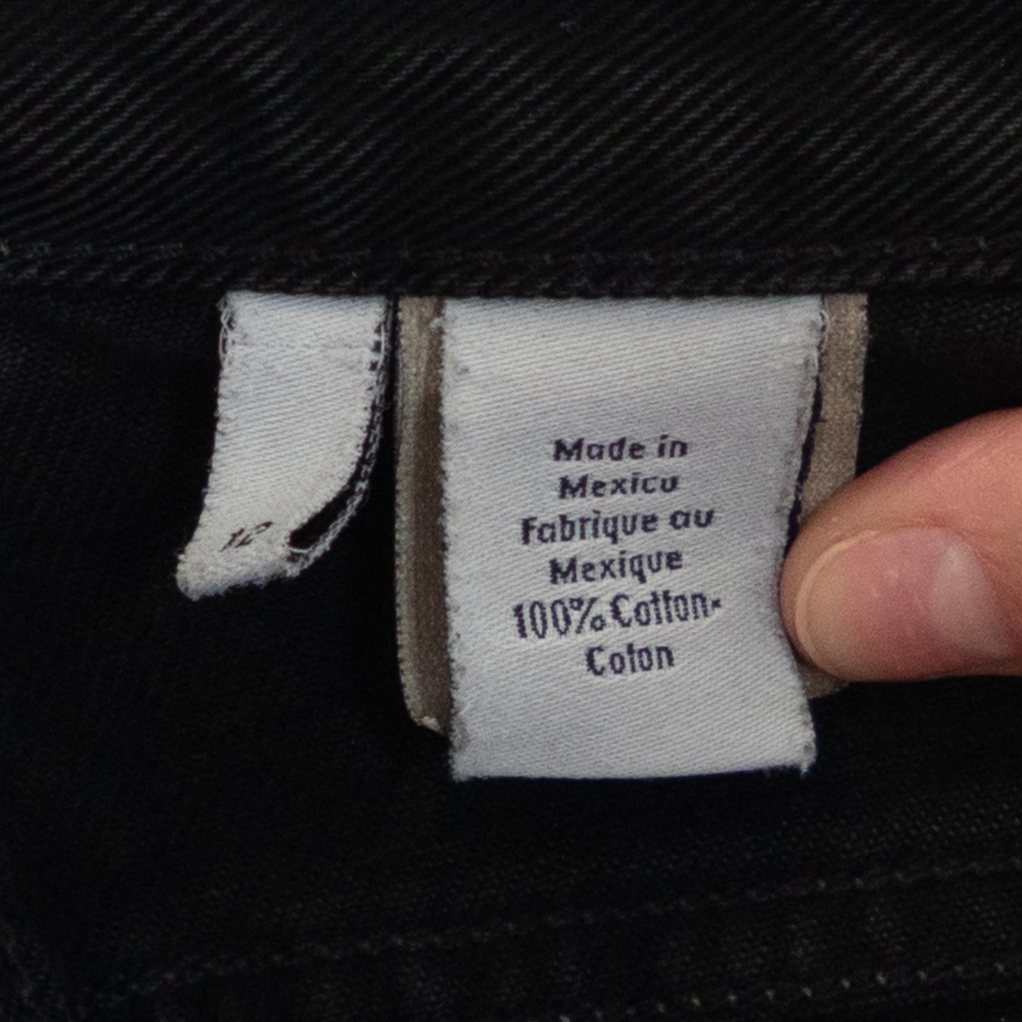 Vintage Y2K Calvin Klein Black High Waisted Jeans - Size 12, 32" Waist