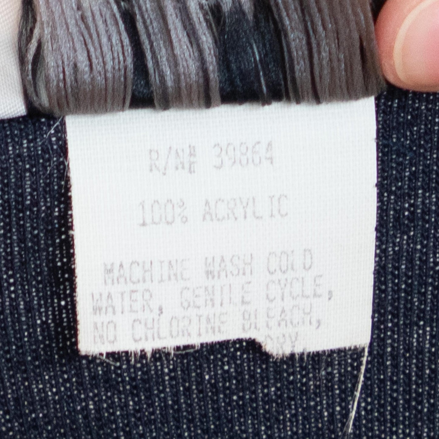 Vintage 90s Midnight Blue Knit Maxi Tank Dress - Extra Large