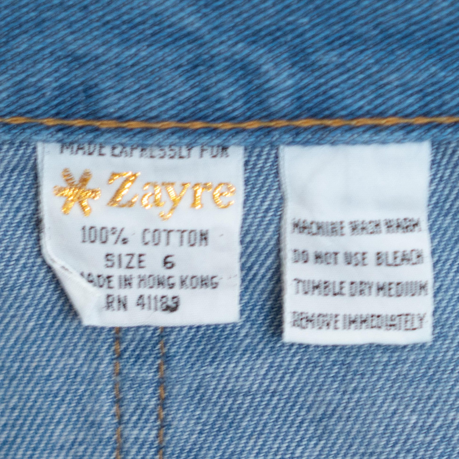 Vintage 70s Denim A-Line Wrap Skirt - XS to Small