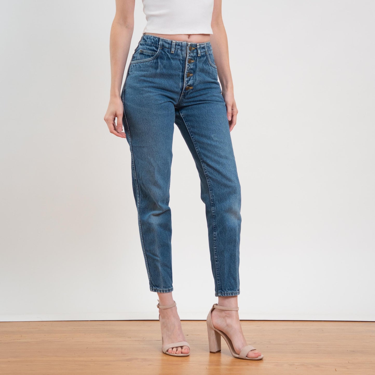 Vintage 90s Lee Exposed Button Fly Jeans - Extra Small, 25" Waist