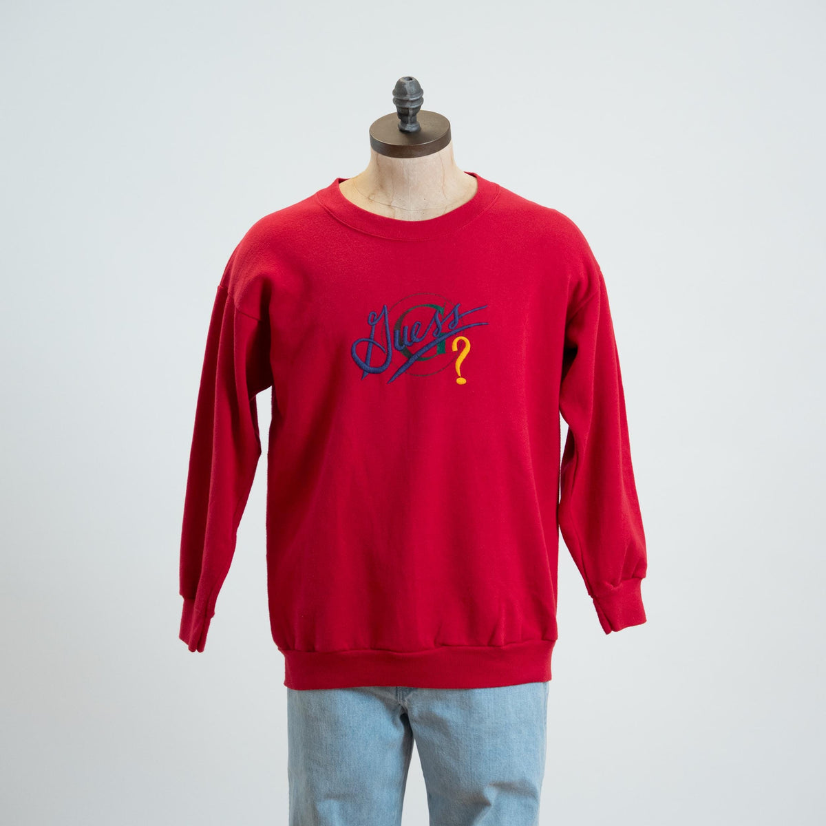Vintage 90s Guess Red Sweatshirt - Large