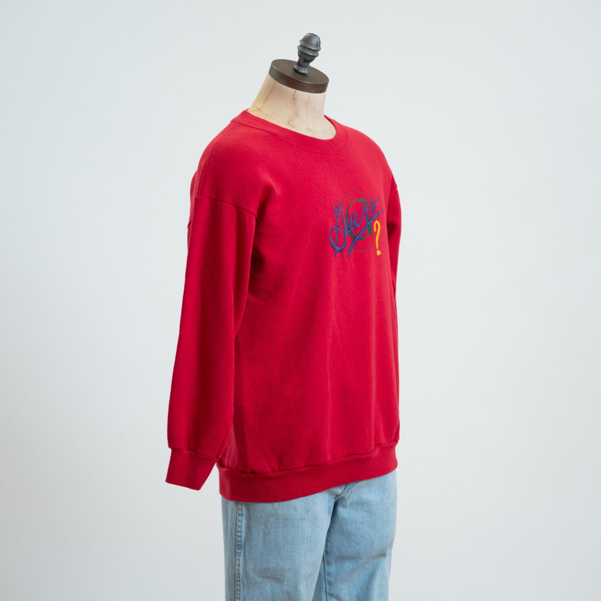 Vintage 90s Guess Red Sweatshirt - Large