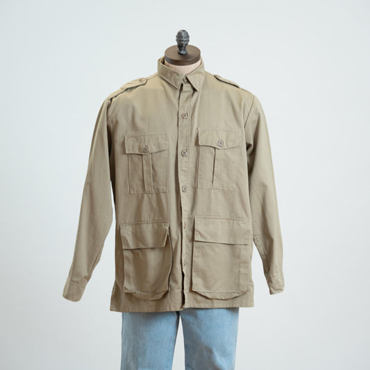 Vintage 90s Safari Jacket - Large