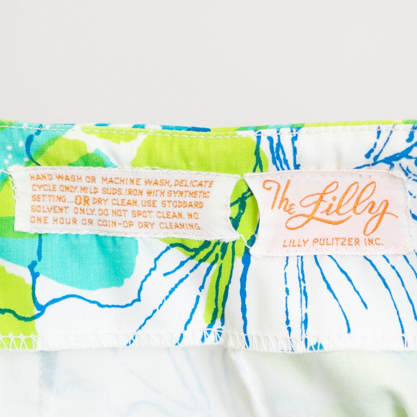Vintage 70s Lilly Pulitzer Floral Mini Skirt - Small, 27" Waist