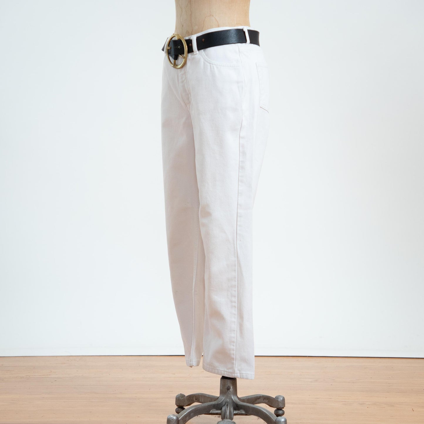 Vintage Guess White High Waisted Jeans - Medium, 28" Waist