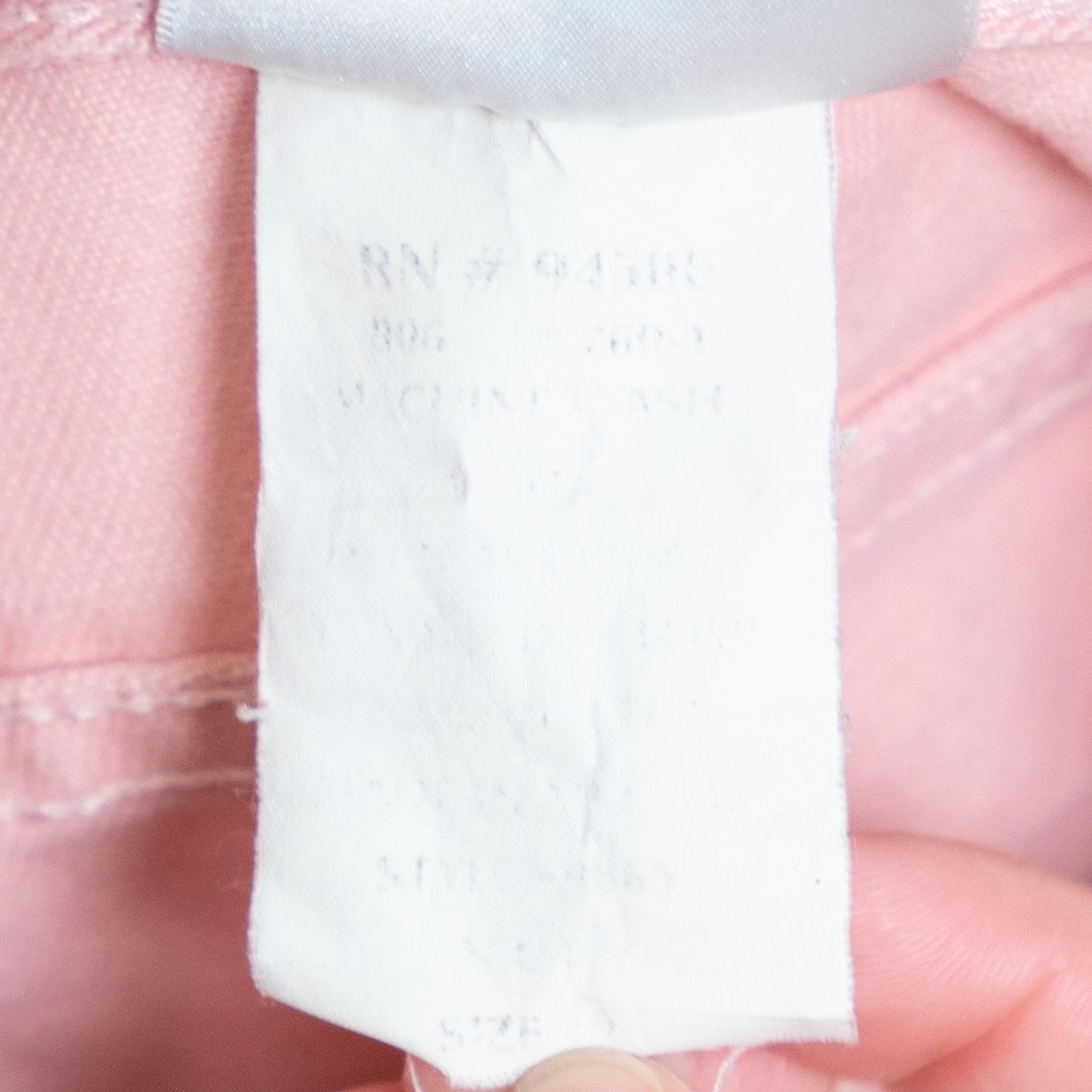 Vintage 90s Baby Pink High Waisted Jeans - Medium, 29" Waist