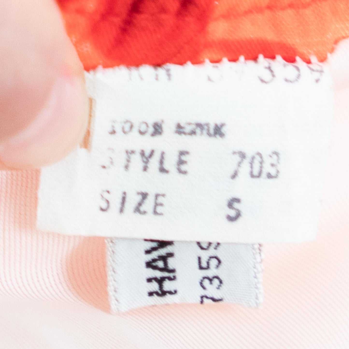 Vintage 80s Neon Orange Hawaiian Swim Shorts- Small 