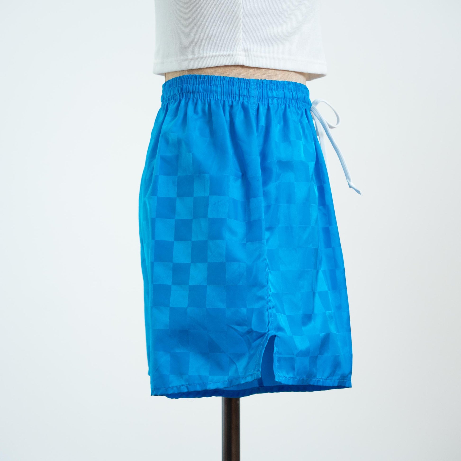 Vintage 90s Umbro Blue Soccer Shorts - Small