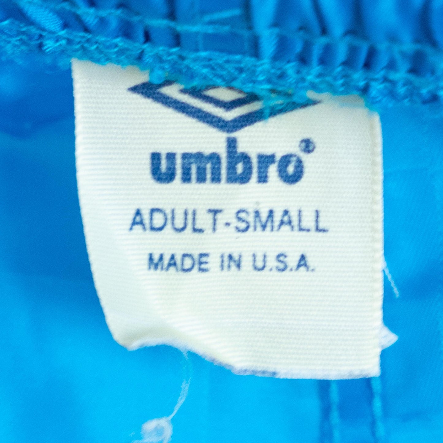 Vintage 90s Umbro Blue Soccer Shorts - Small