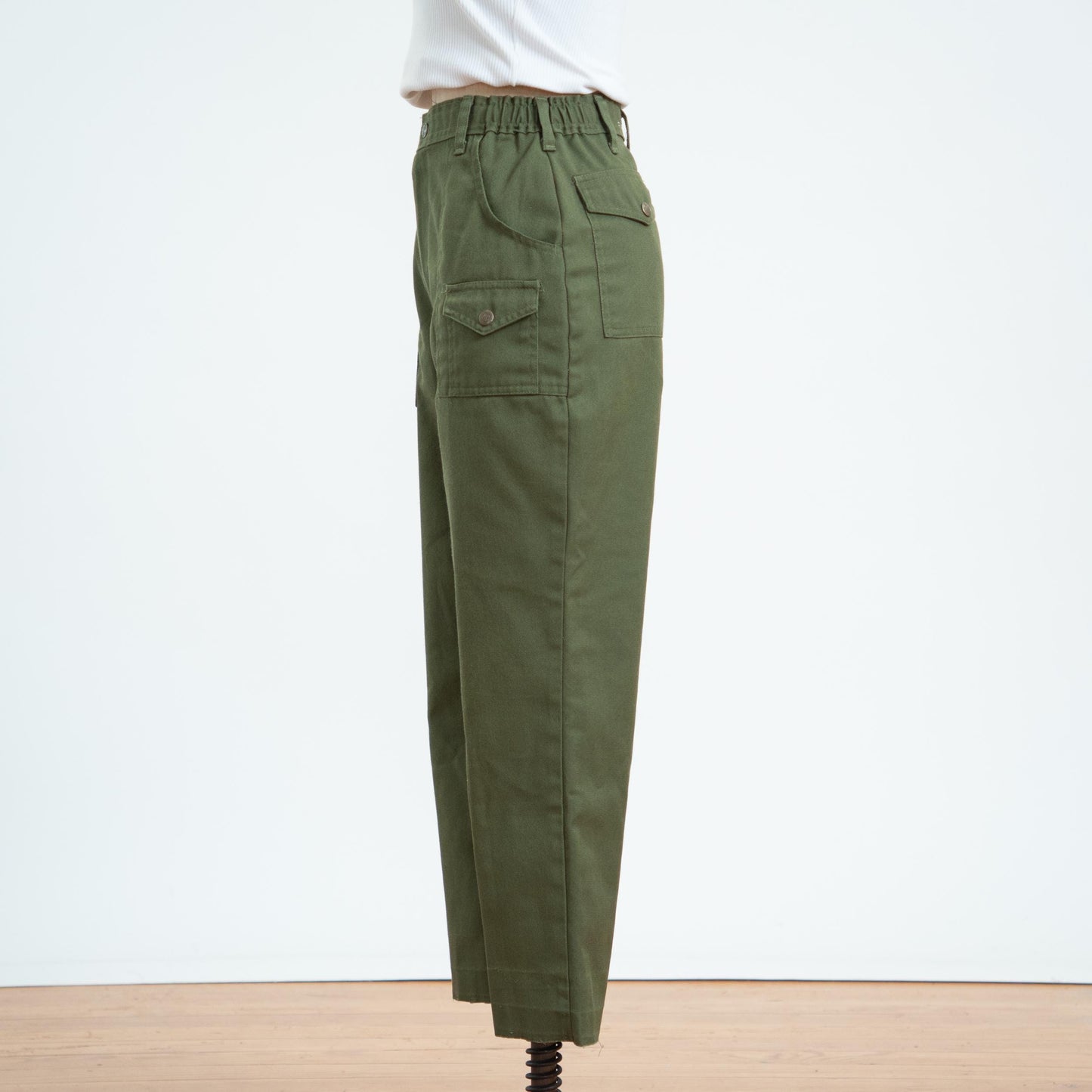 Vintage 70s Boy Scout Uniform Pants - Small, 26"-27" Waist