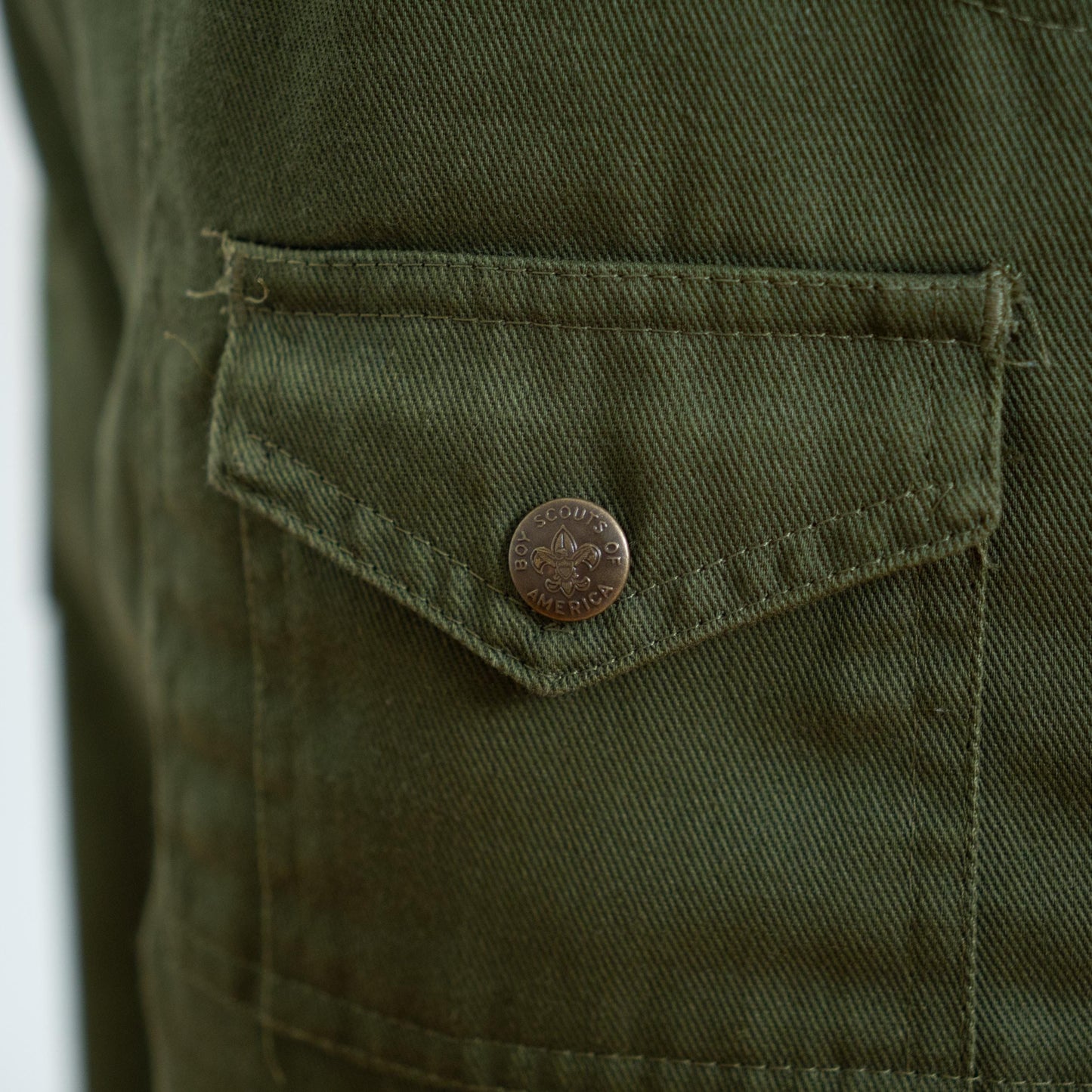 Vintage 70s Boy Scout Uniform Pants - Small, 26"-27" Waist