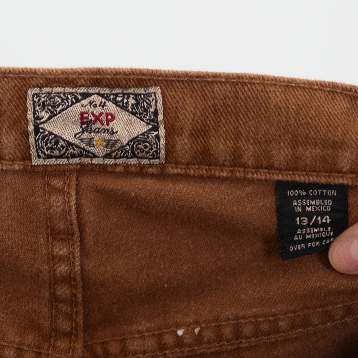 Vintage 90s Soft Cinnamon Brown Jeans - Large, 32" Waist | High Waisted Denim Mom Jeans