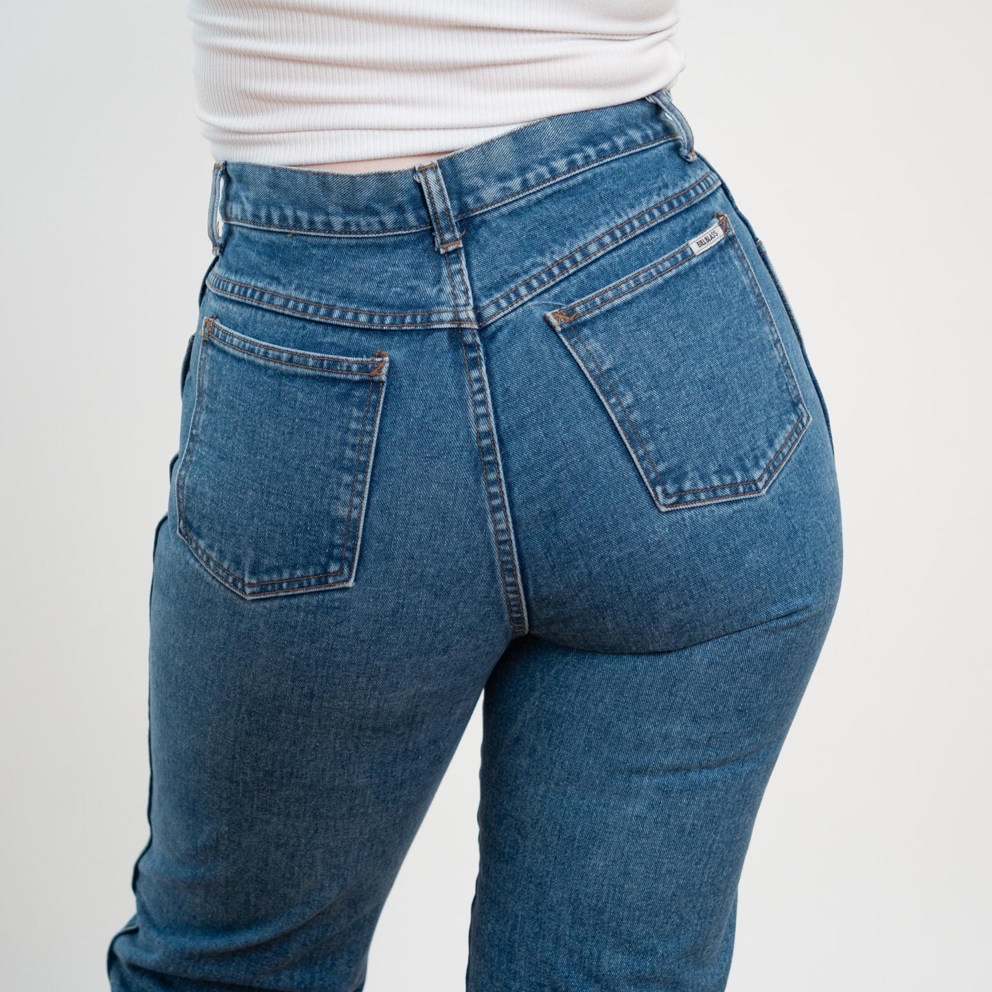 Vintage 90s Stonewash High Waisted Jeans - Medium, 30” Waist