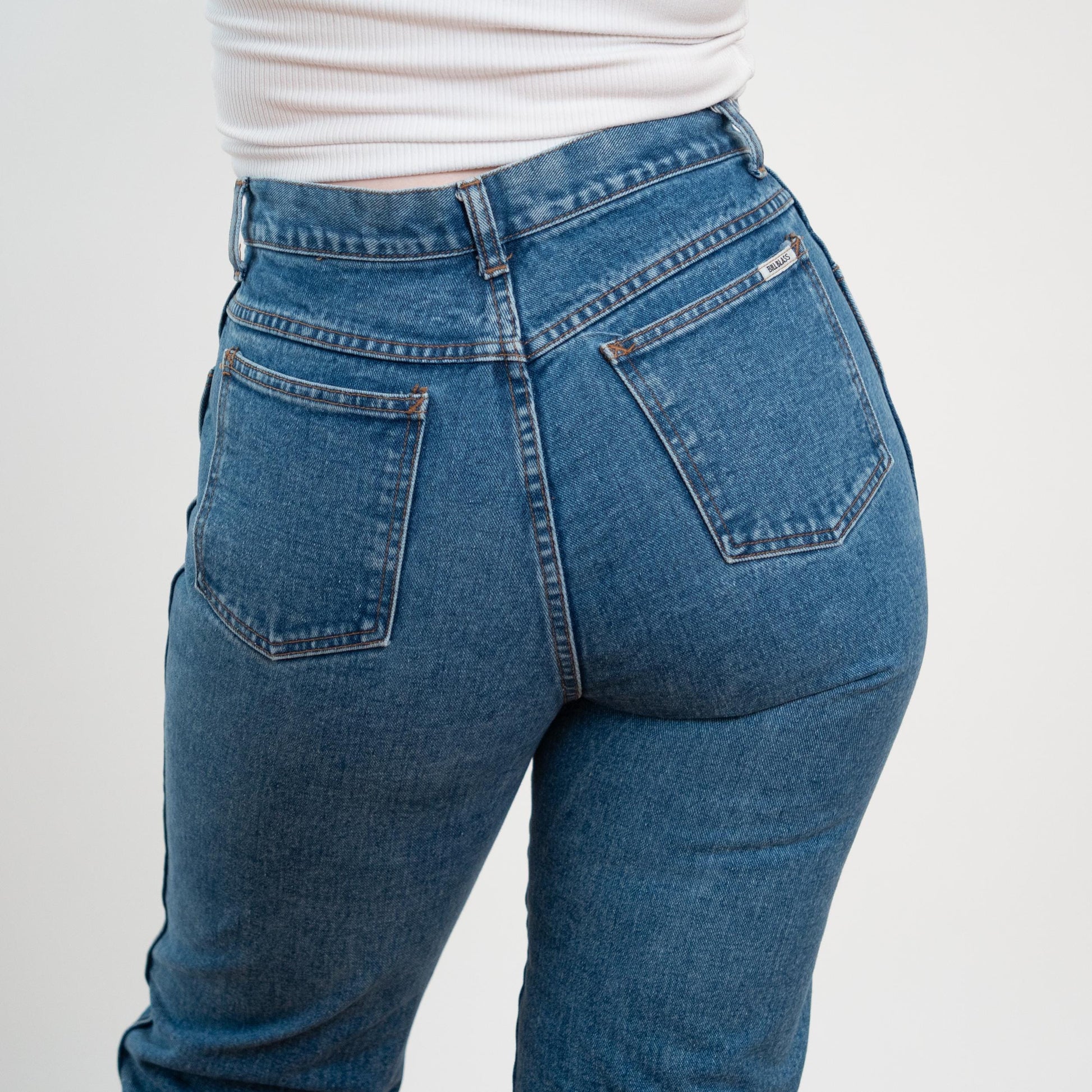 Vintage 90s Stonewash High Waisted Jeans - Medium, 30” Waist