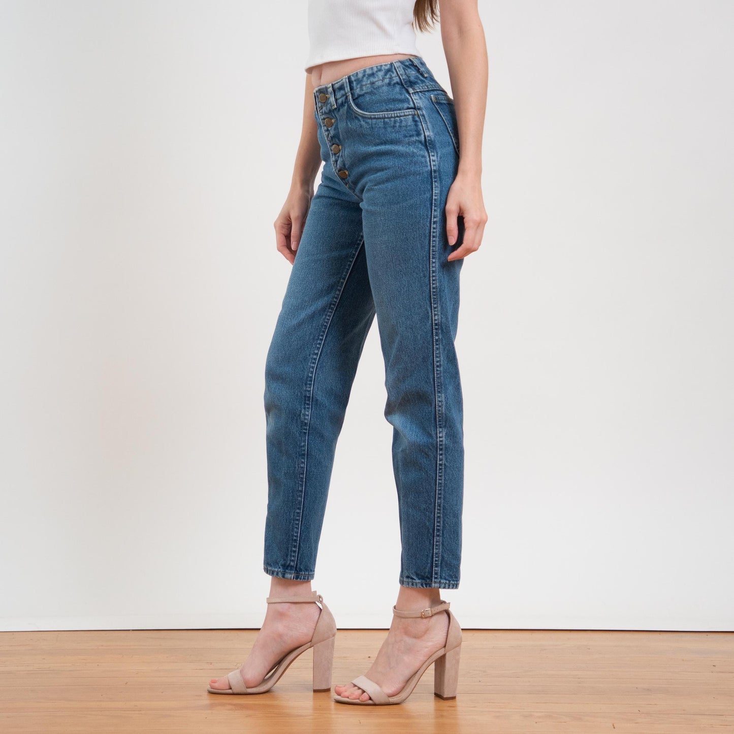 Vintage 90s Lee Exposed Button Fly Jeans - Extra Small, 25" Waist
