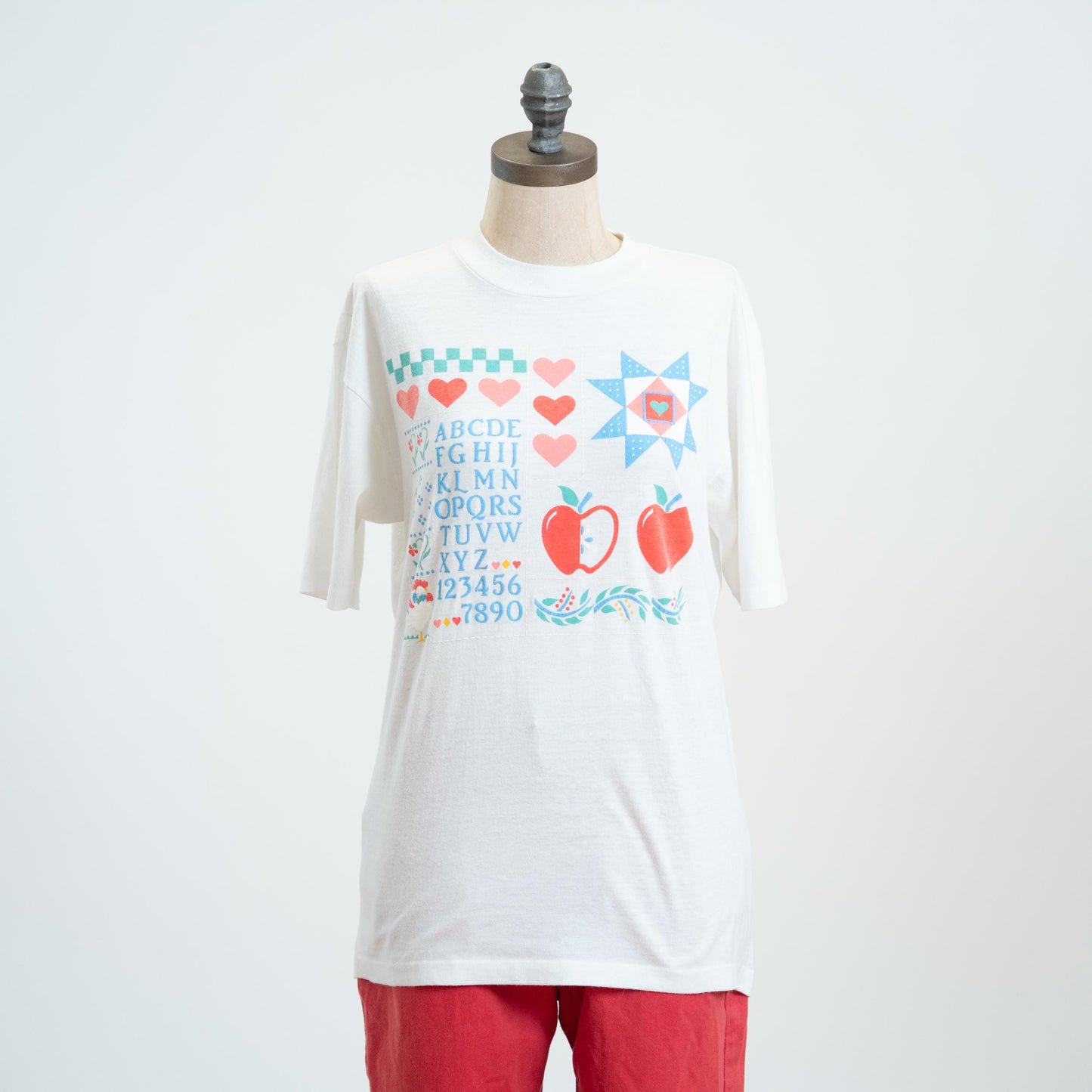 Vintage 90s Back To School T Shirt - Large