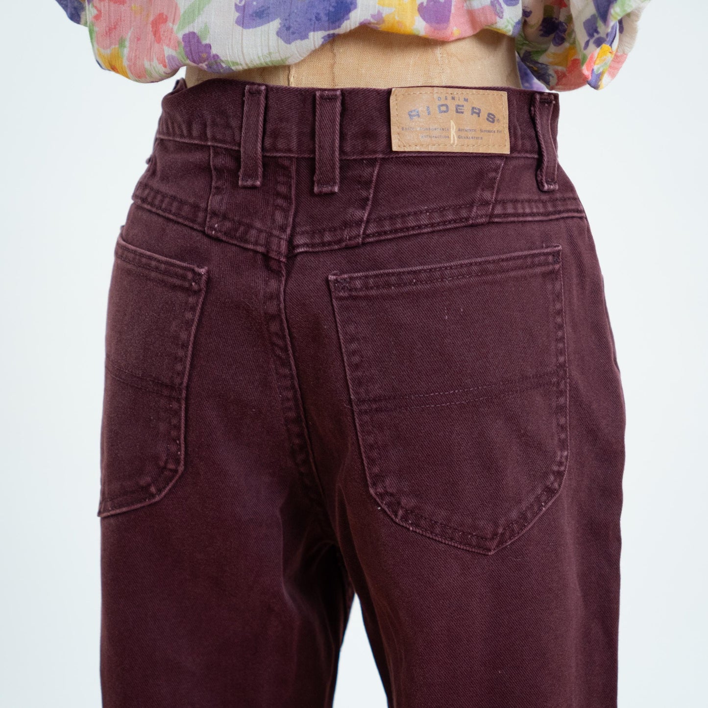 Vintage 90s Riders Plum Purple Jeans - Medium, 28" Waist