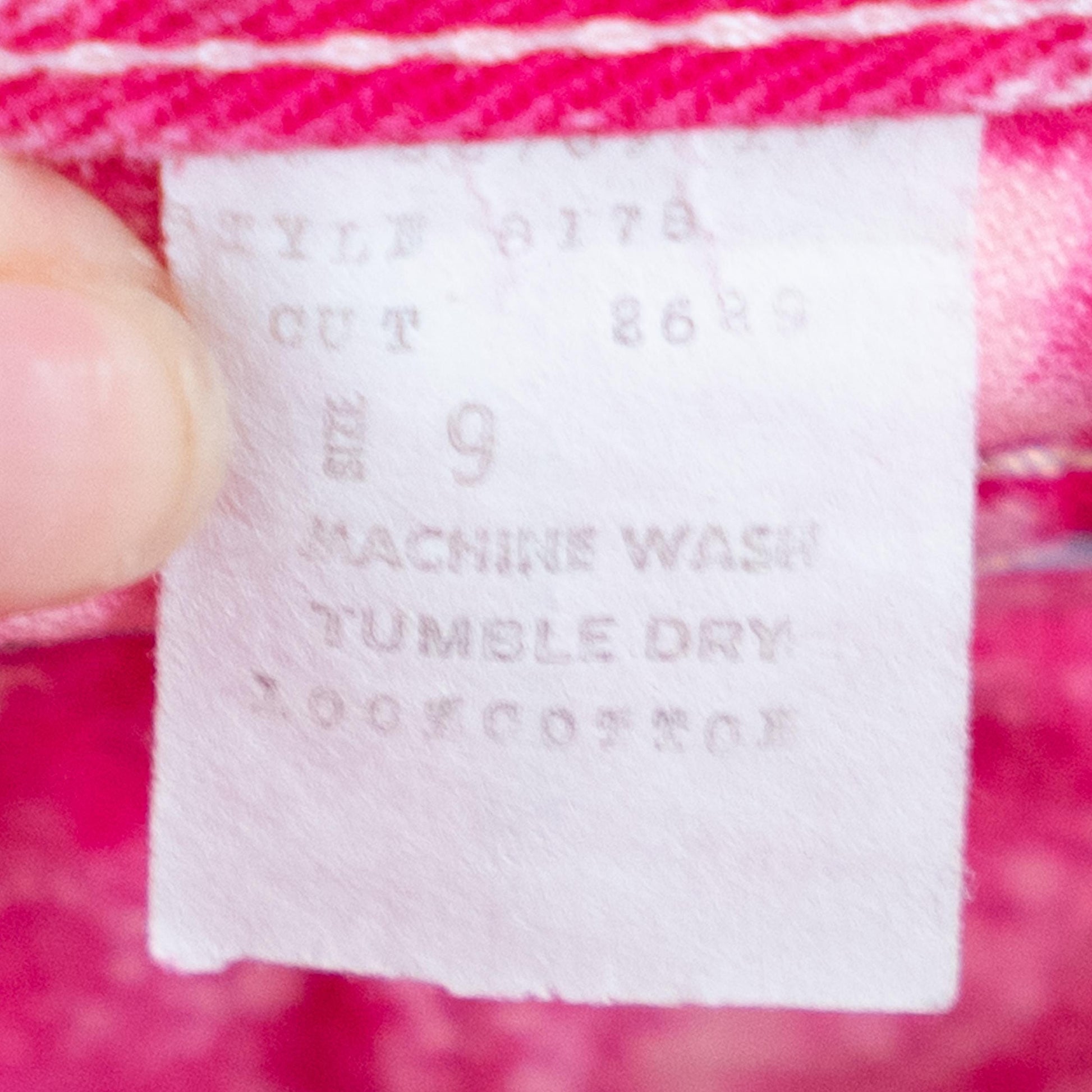 Vintage 80s Hot Pink Acid Wash Denim Skirt - Small, 26" Waist