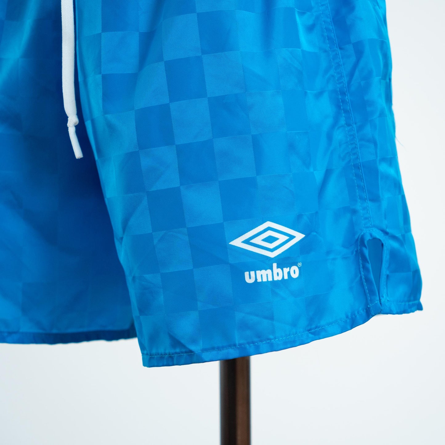 Vintage 90s Umbro Blue Soccer Shorts - Small