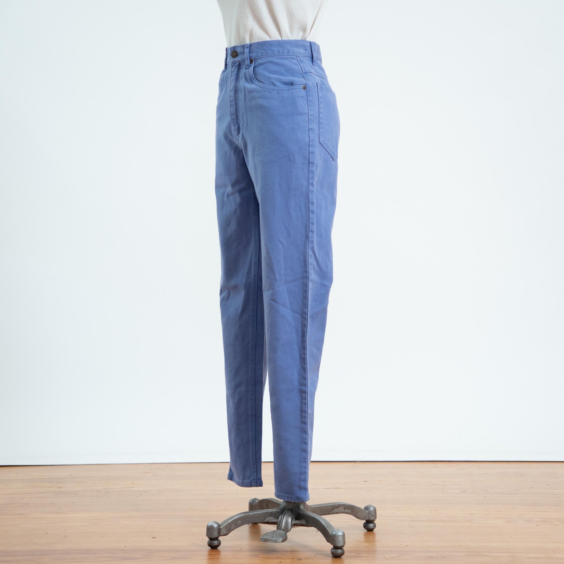 Vintage 90s Periwinkle Blue High Waisted Jeans - Small, 26" Waist