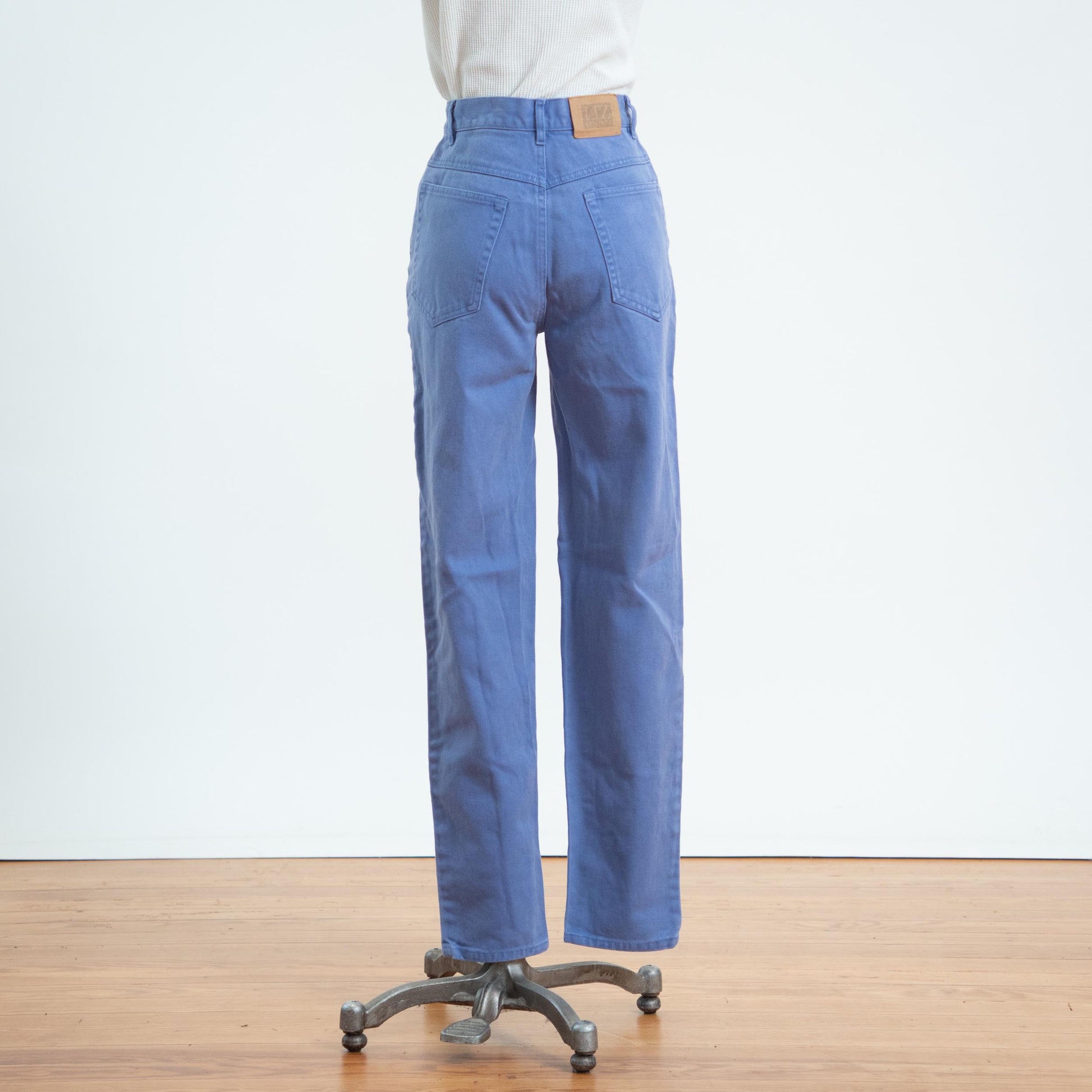 Vintage 90s Periwinkle Blue High Waisted Jeans - Small, 26" Waist