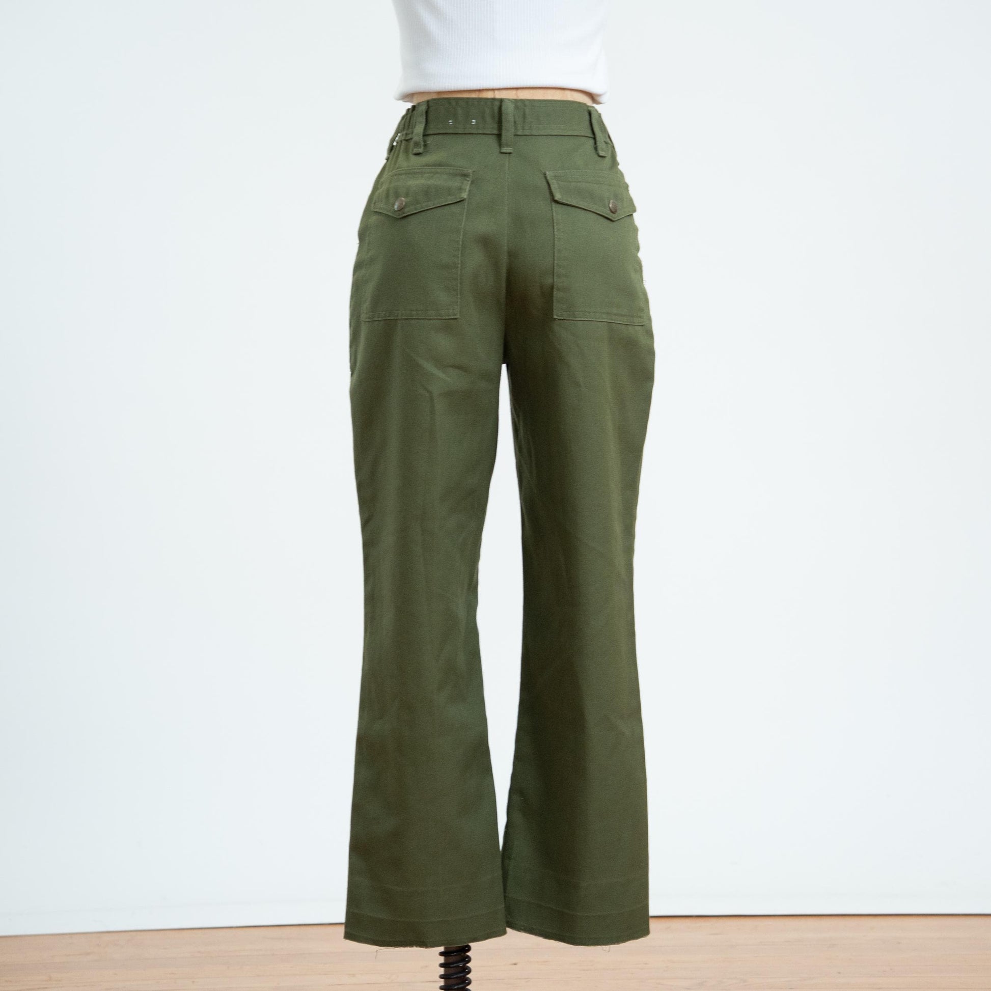 Vintage 70s Boy Scout Uniform Pants - Small, 26"-27" Waist