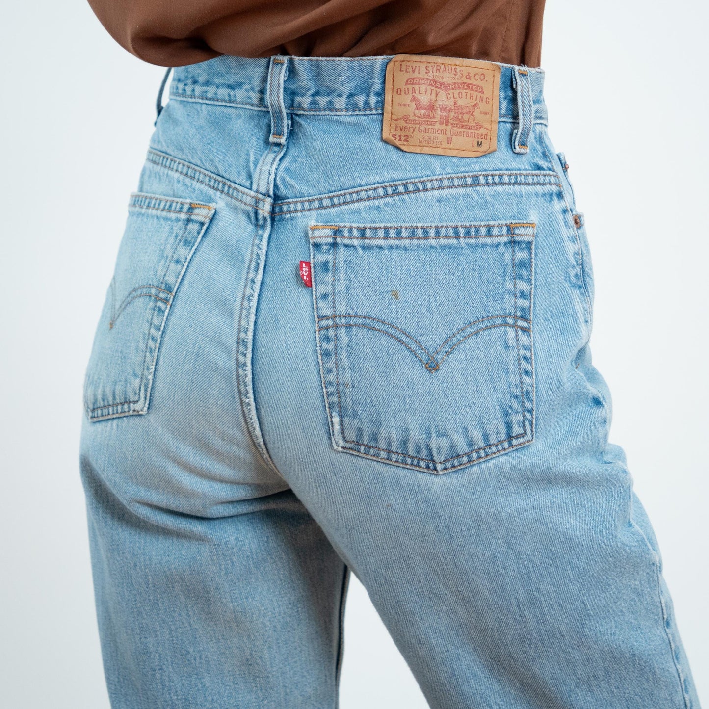 Vintage Levi's 512 High Waist Slim Fit Jeans - Medium, 30" Waist