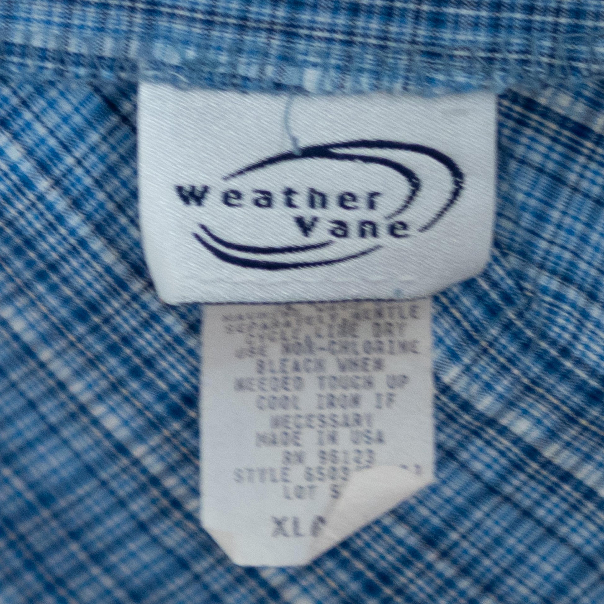 Vintage Y2K Preppy Blue Plaid Mini Skirt - Extra Large